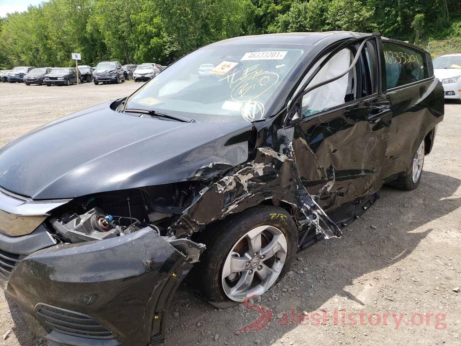 3CZRU6H31KG727265 2019 HONDA HR-V