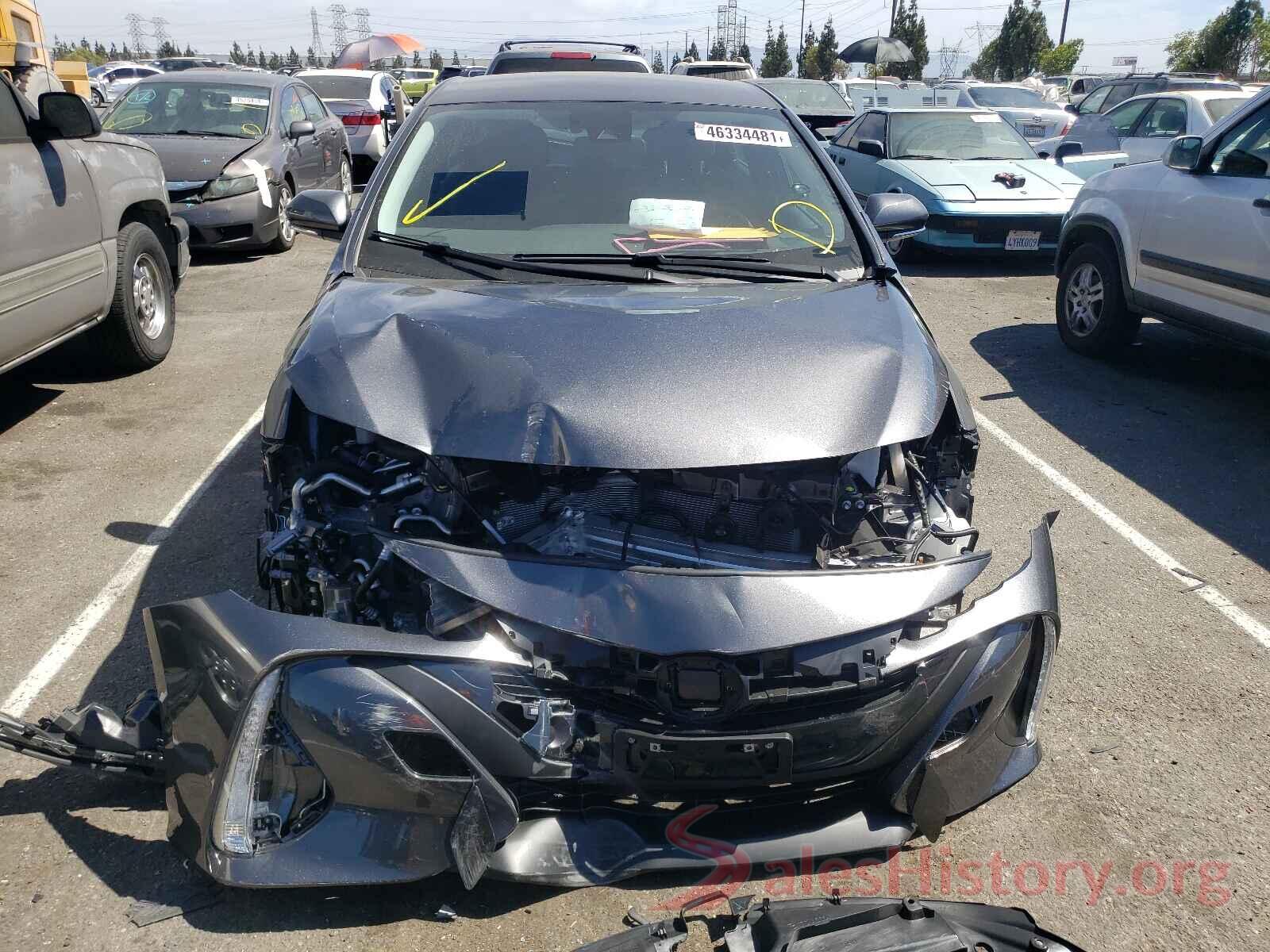 JTDKAMFP1M3192566 2021 TOYOTA PRIUS