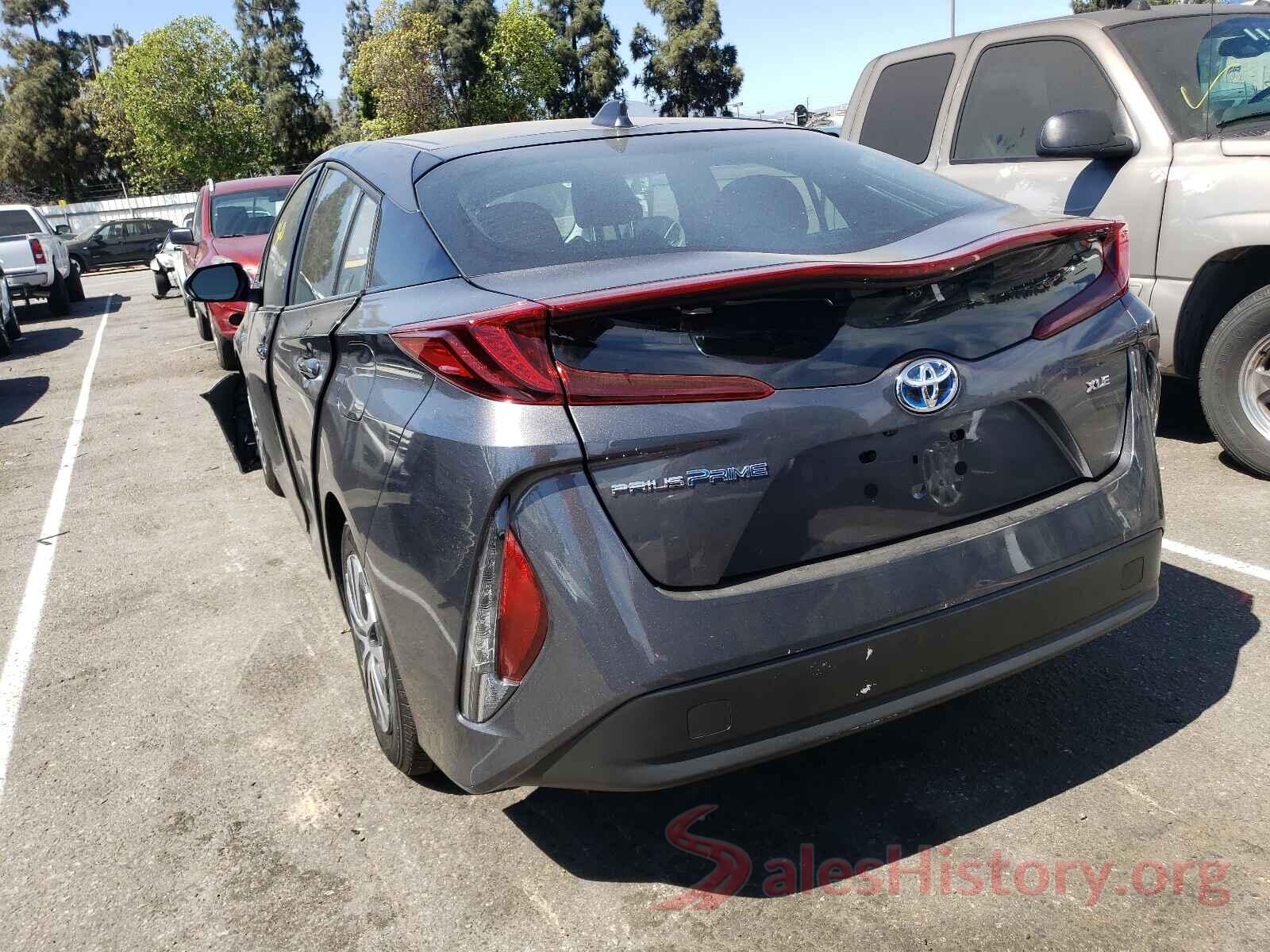 JTDKAMFP1M3192566 2021 TOYOTA PRIUS