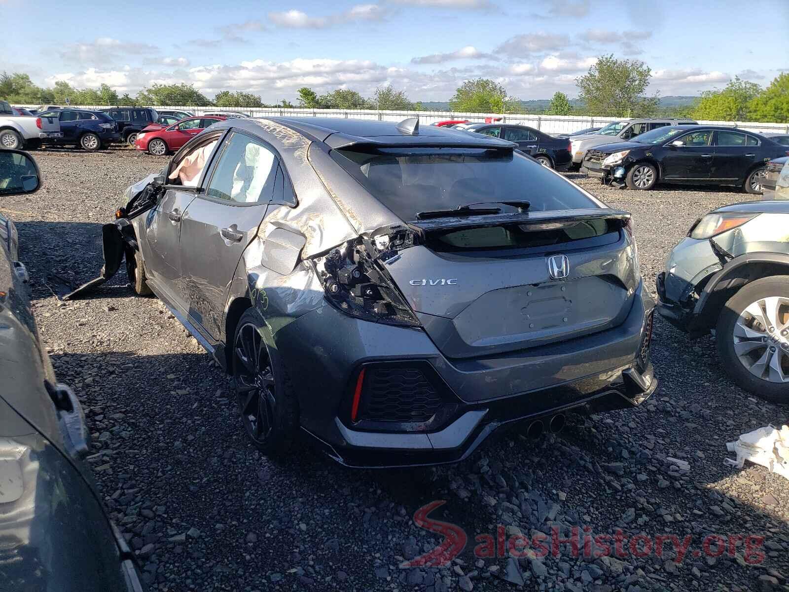 SHHFK7H46JU427107 2018 HONDA CIVIC