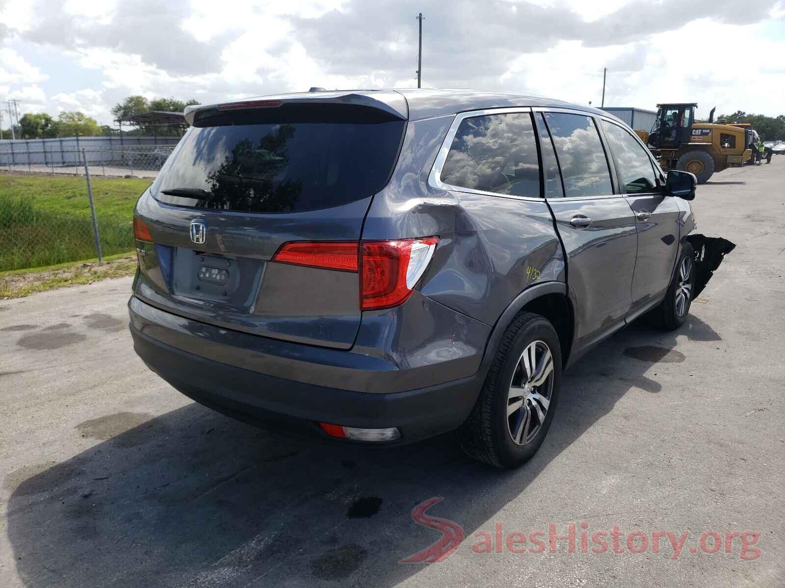 5FNYF5H34GB018039 2016 HONDA PILOT