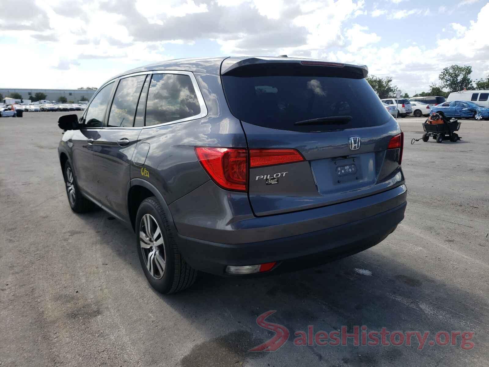 5FNYF5H34GB018039 2016 HONDA PILOT