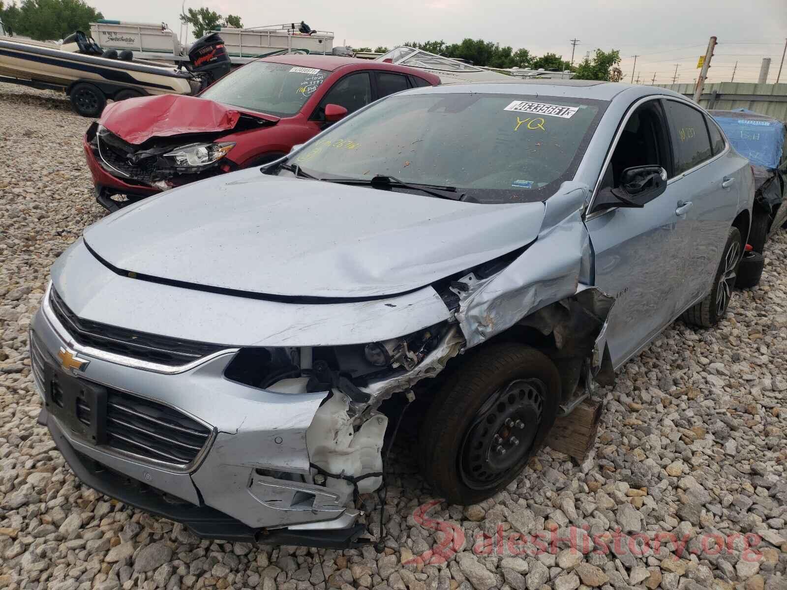 1G1ZE5STXHF267161 2017 CHEVROLET MALIBU