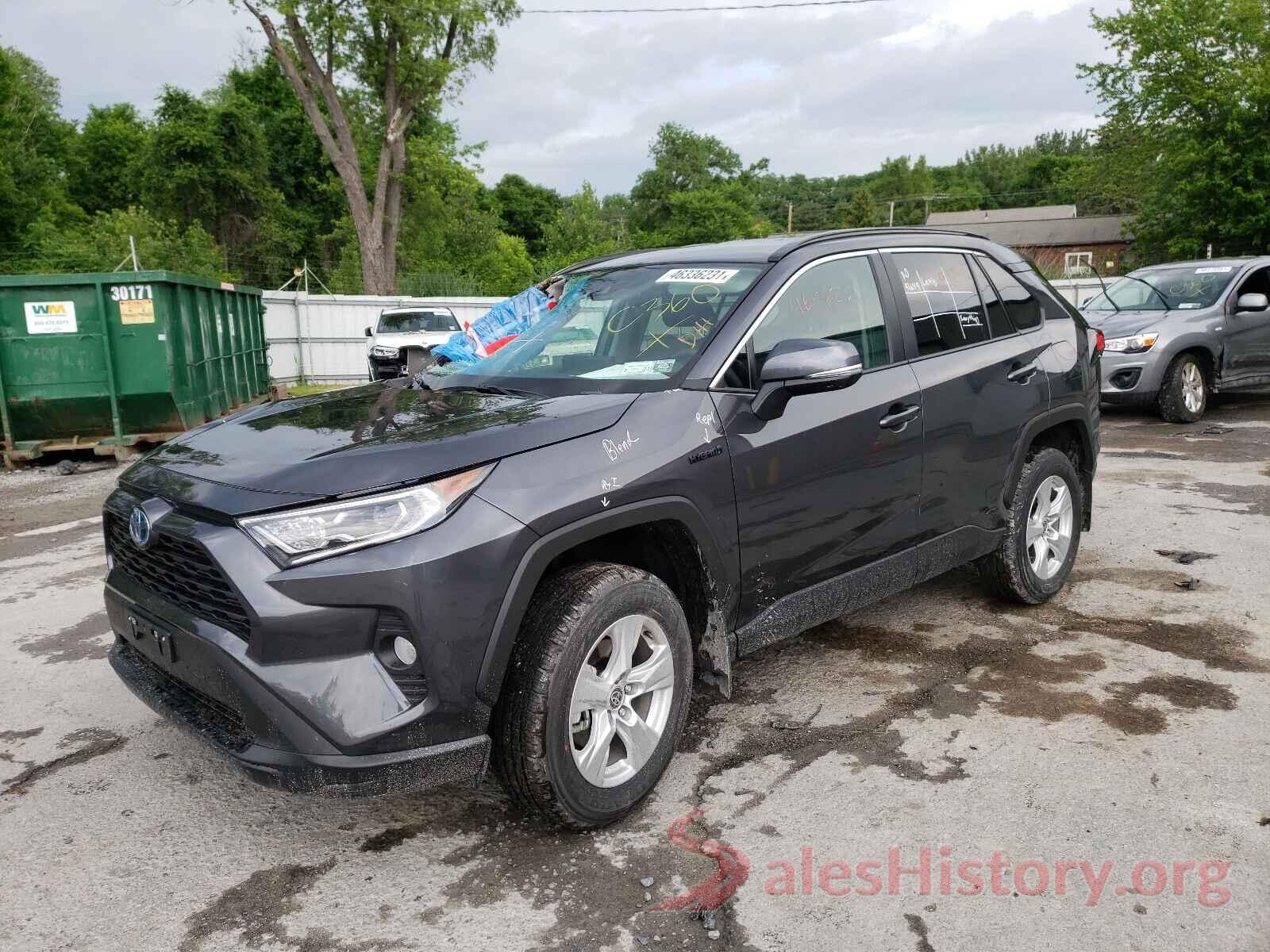 2T3RWRFV5MW113473 2021 TOYOTA RAV4