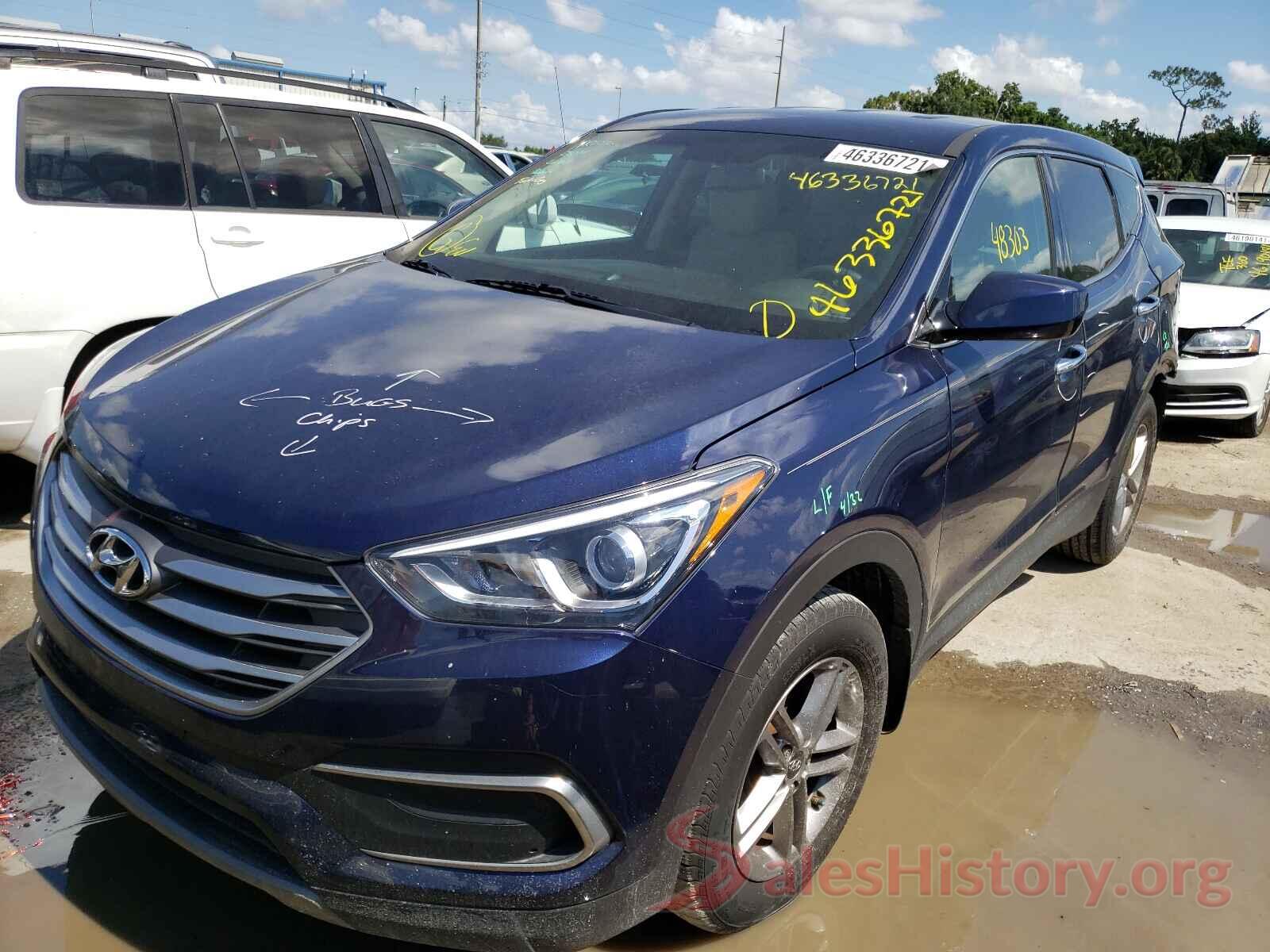 5XYZT3LB7JG511374 2018 HYUNDAI SANTA FE