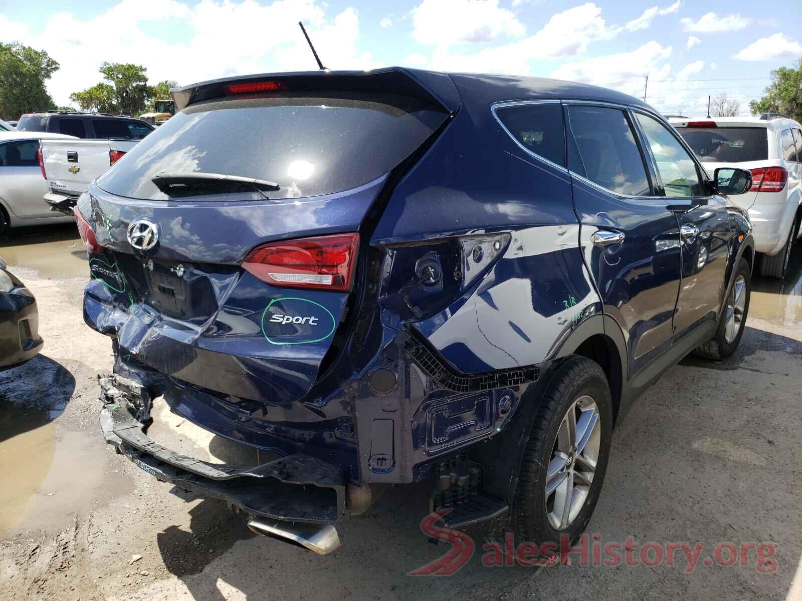 5XYZT3LB7JG511374 2018 HYUNDAI SANTA FE