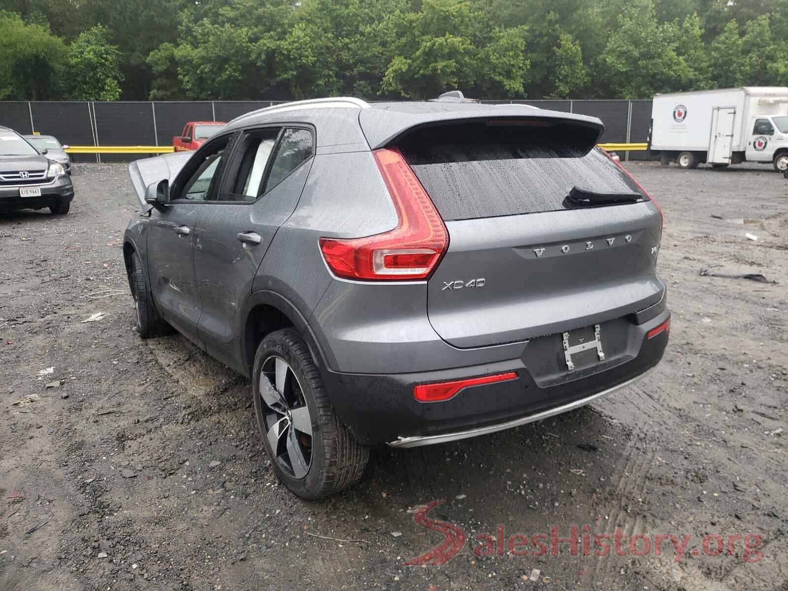 YV4162UK2K2130389 2019 VOLVO XC40