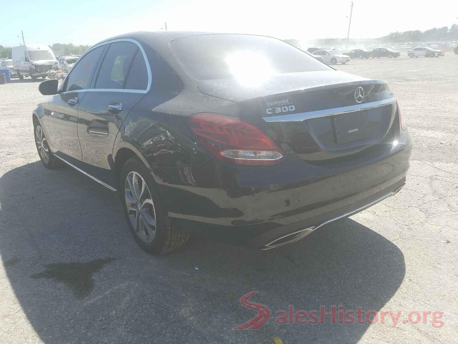 55SWF4KB5GU138612 2016 MERCEDES-BENZ C CLASS