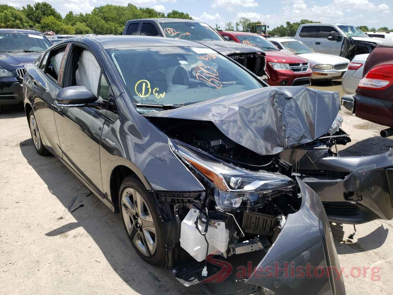 JTDKARFU6L3112812 2020 TOYOTA PRIUS