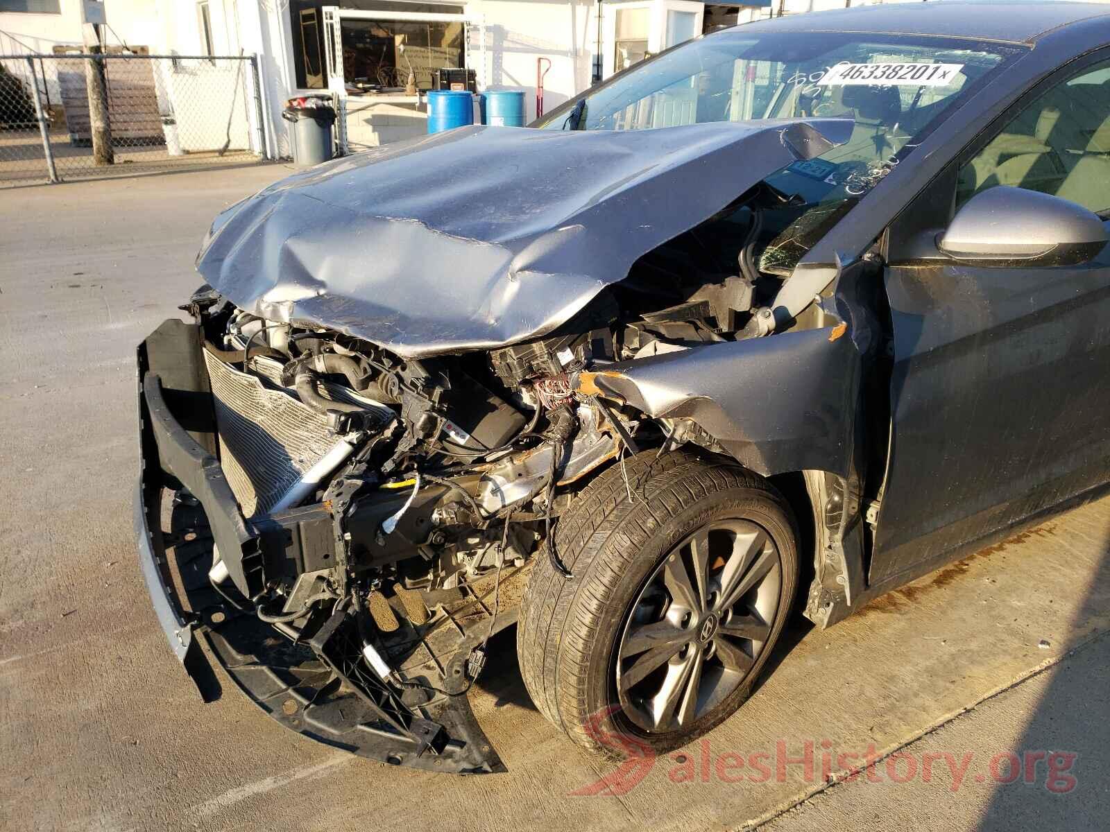 5NPD84LF9JH369414 2018 HYUNDAI ELANTRA