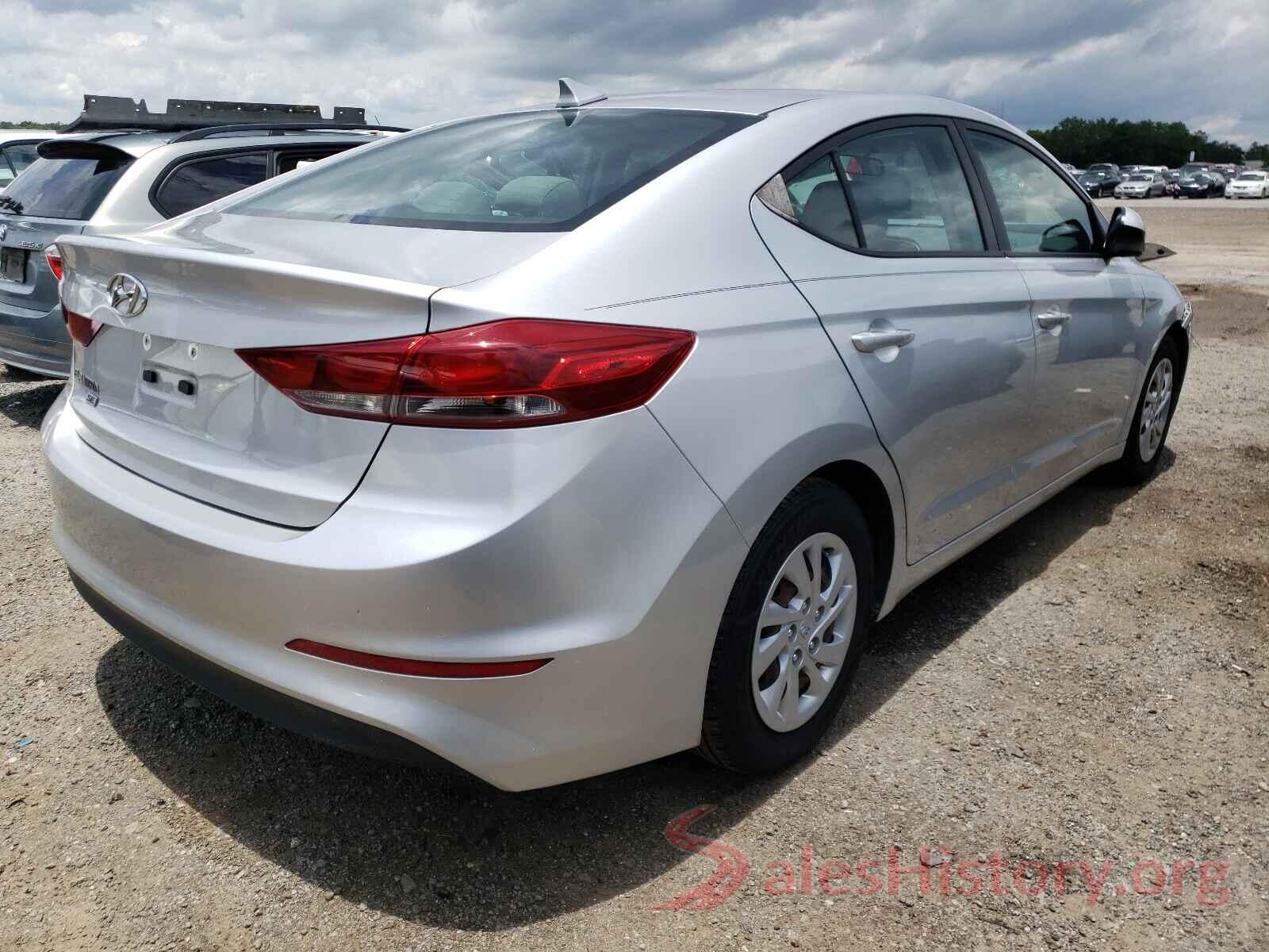 5NPD74LF8HH144401 2017 HYUNDAI ELANTRA