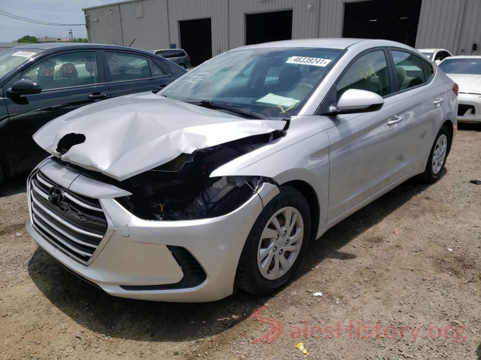 5NPD74LF8HH144401 2017 HYUNDAI ELANTRA