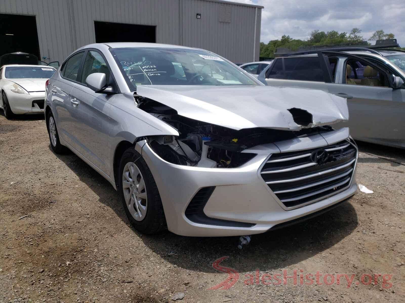 5NPD74LF8HH144401 2017 HYUNDAI ELANTRA