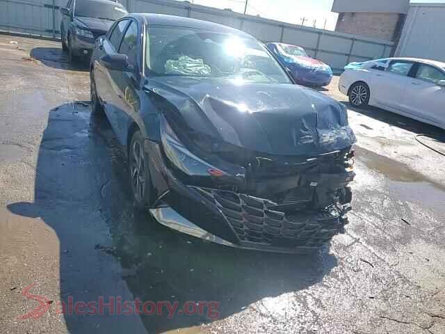 2022 HYUNDAI ELANTRA VIN KMHLP4AGXNU356835, trunk area