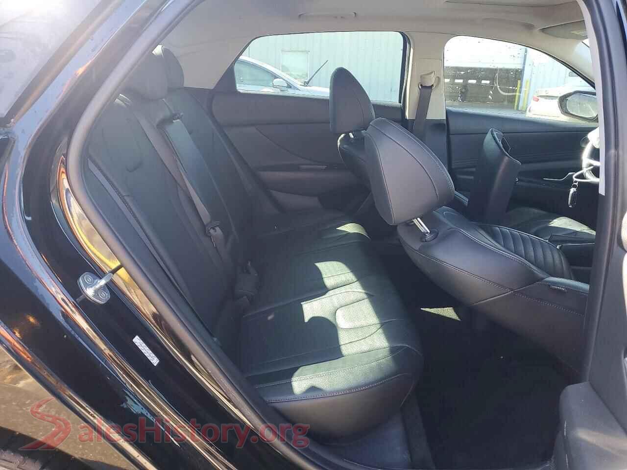 2022 HYUNDAI ELANTRA VIN KMHLP4AGXNU356835, odometer mileage