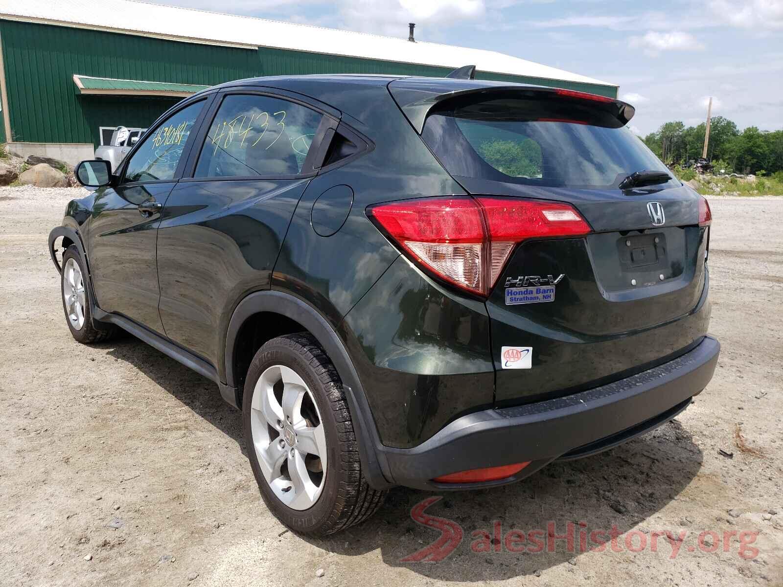 3CZRU6H33GM752256 2016 HONDA HR-V