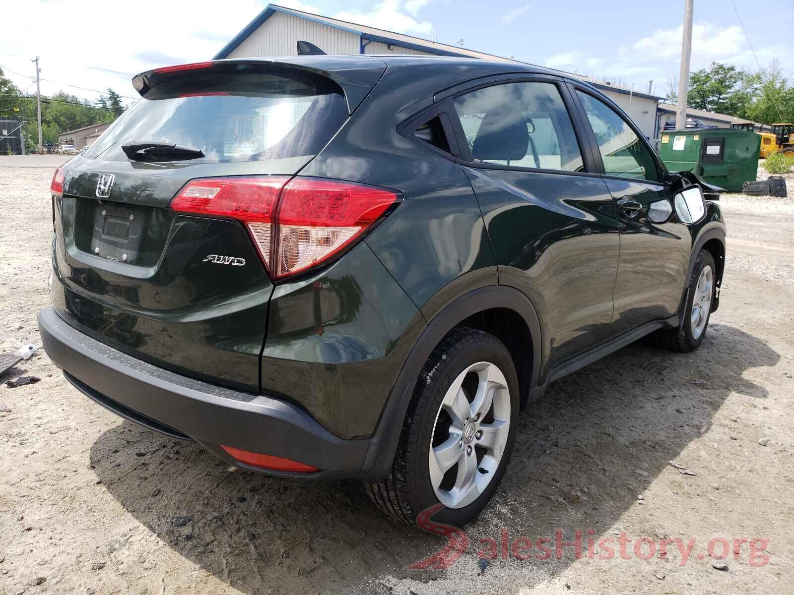 3CZRU6H33GM752256 2016 HONDA HR-V