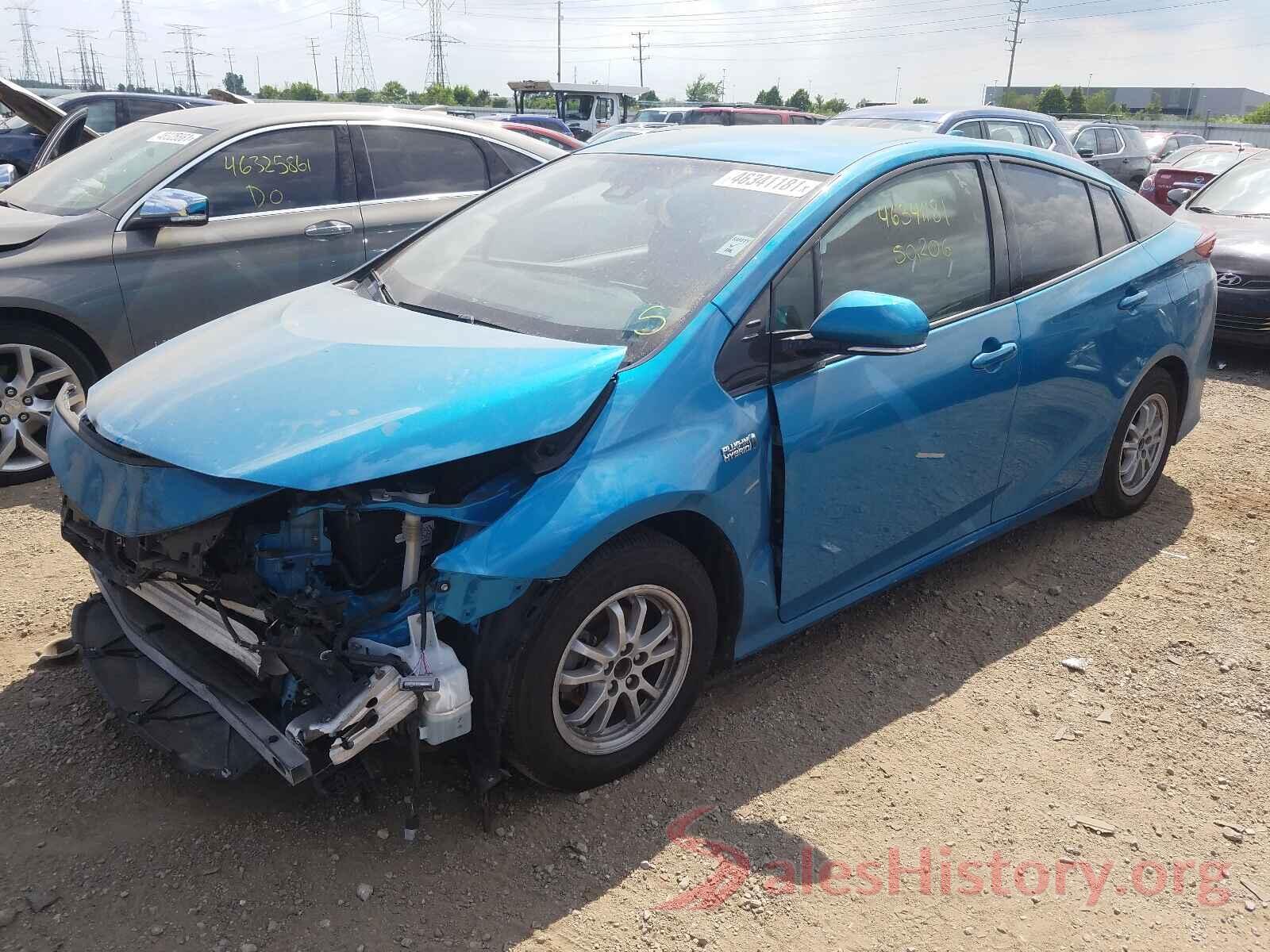 JTDKARFP6J3090379 2018 TOYOTA PRIUS