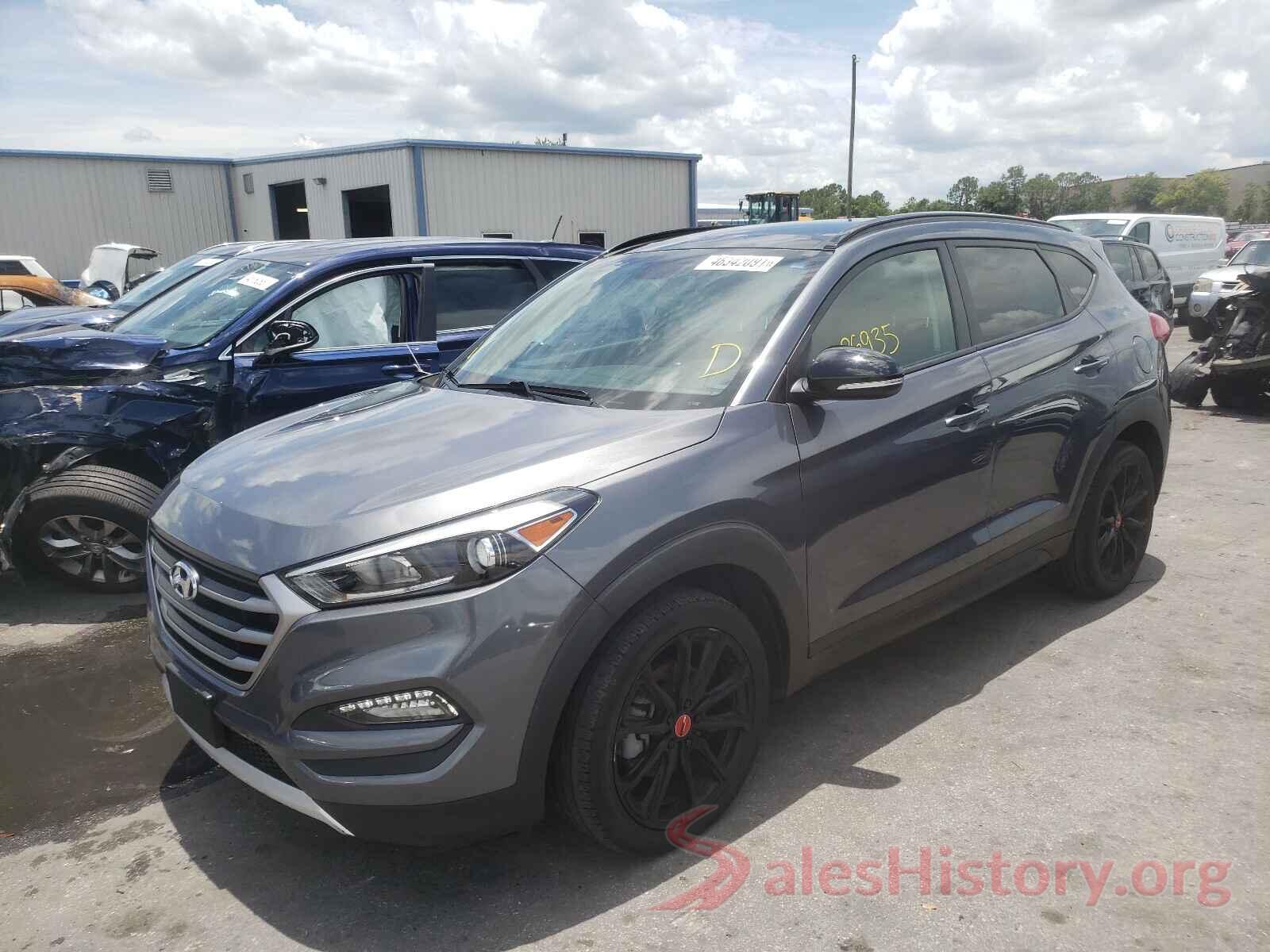 KM8J3CA28HU498221 2017 HYUNDAI TUCSON