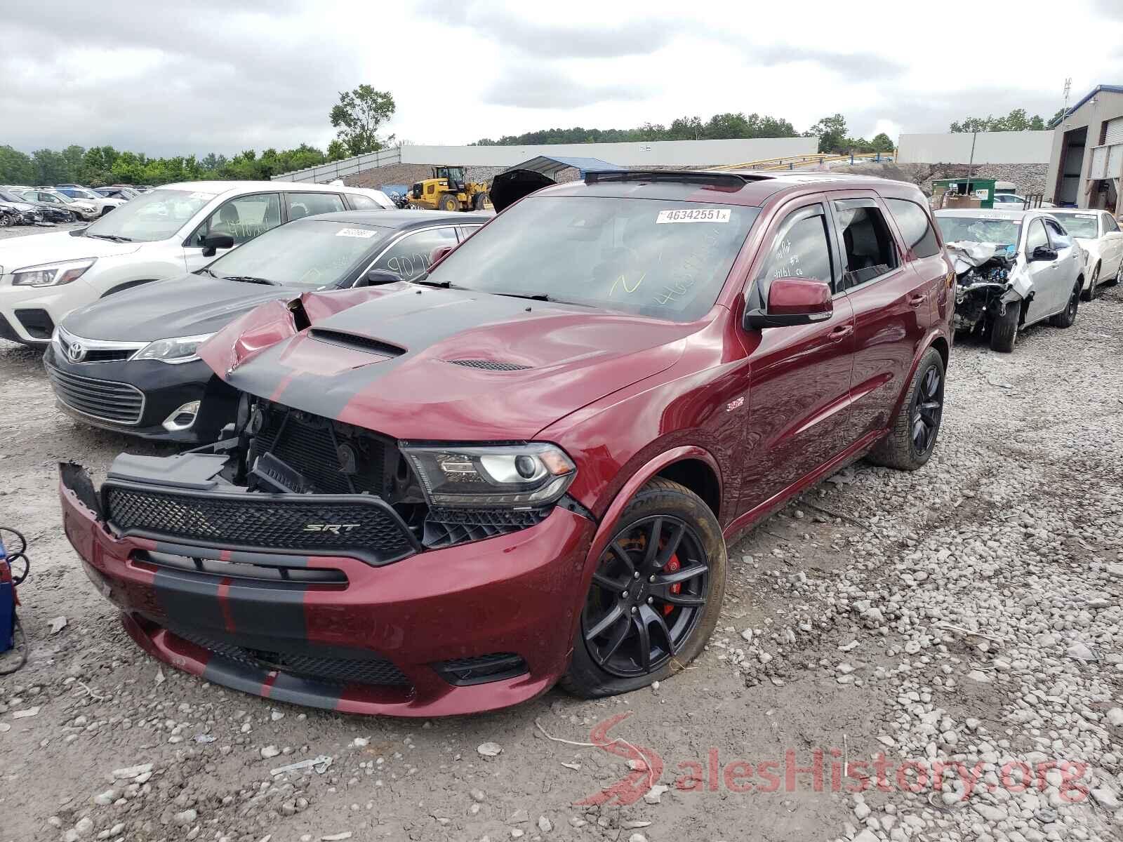 1C4SDJGJ7JC415818 2018 DODGE DURANGO