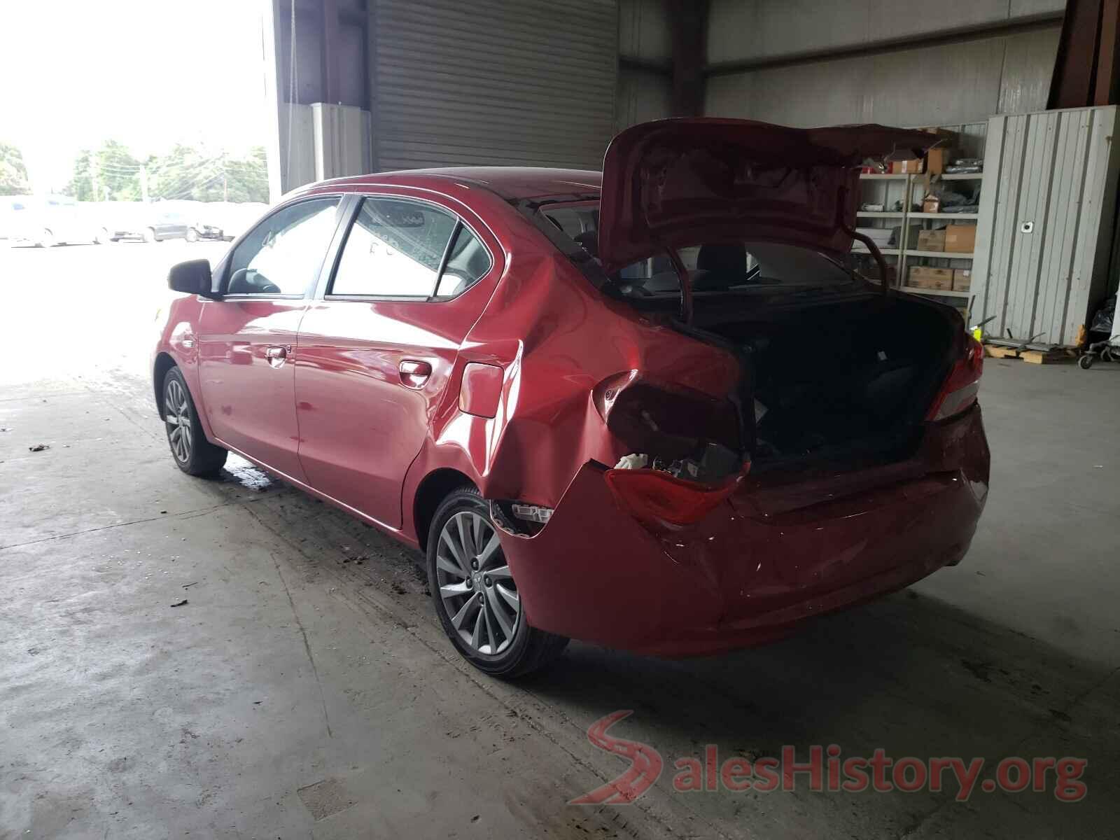 ML32F4FJ6JHF01692 2018 MITSUBISHI MIRAGE