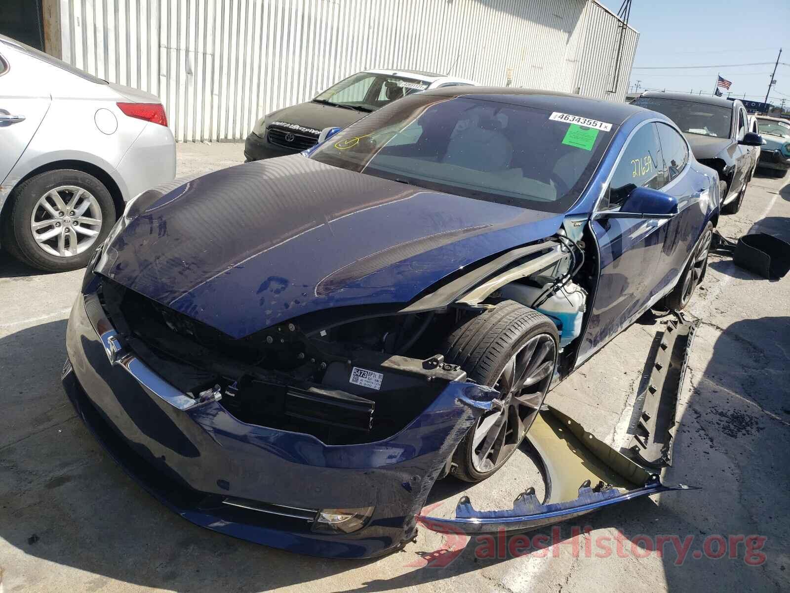 5YJSA1E2XKF302180 2019 TESLA MODEL S