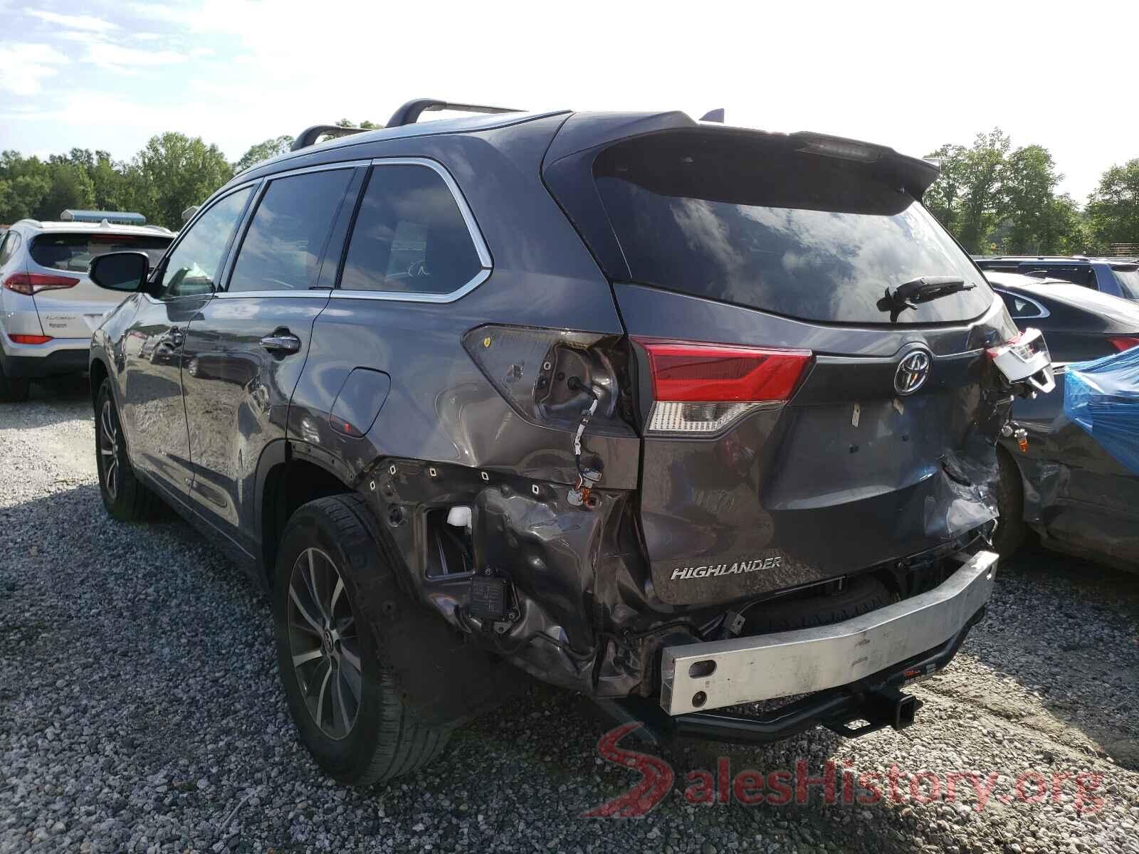 5TDKZRFH6HS509325 2017 TOYOTA HIGHLANDER