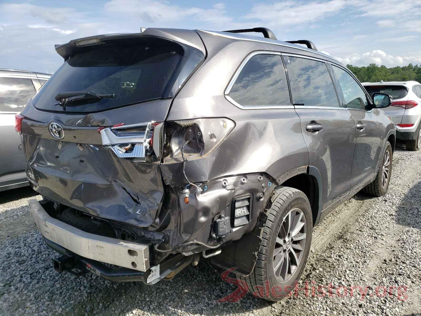 5TDKZRFH6HS509325 2017 TOYOTA HIGHLANDER