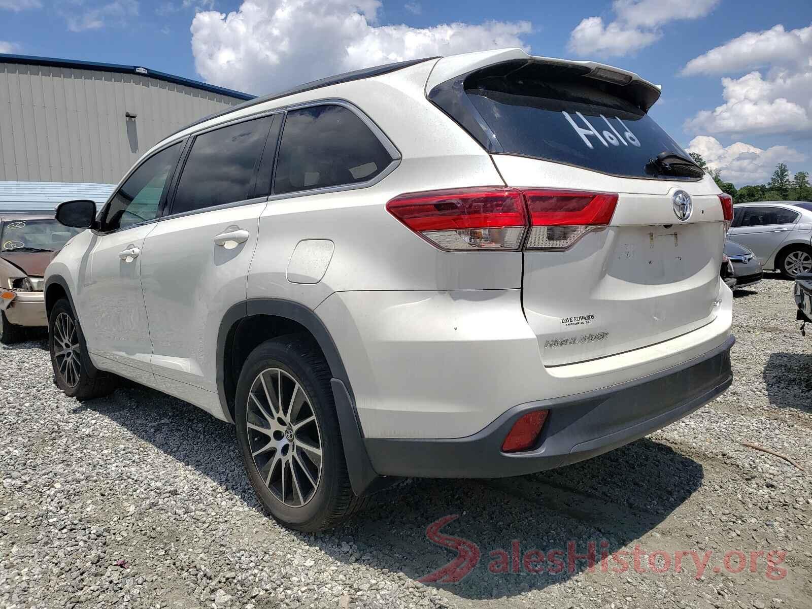 5TDJZRFH9JS544152 2018 TOYOTA HIGHLANDER