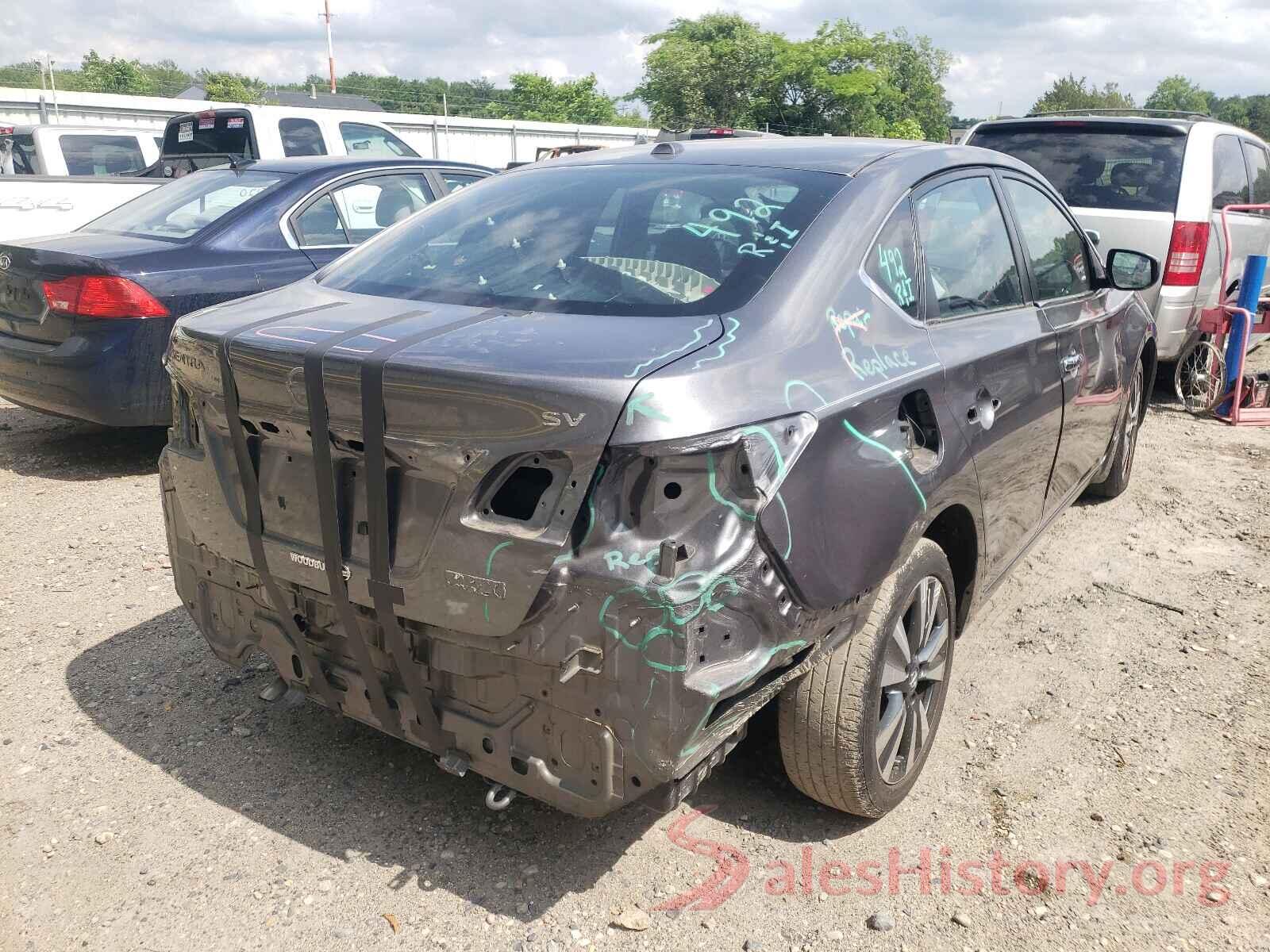 3N1AB7AP9KY225435 2019 NISSAN SENTRA