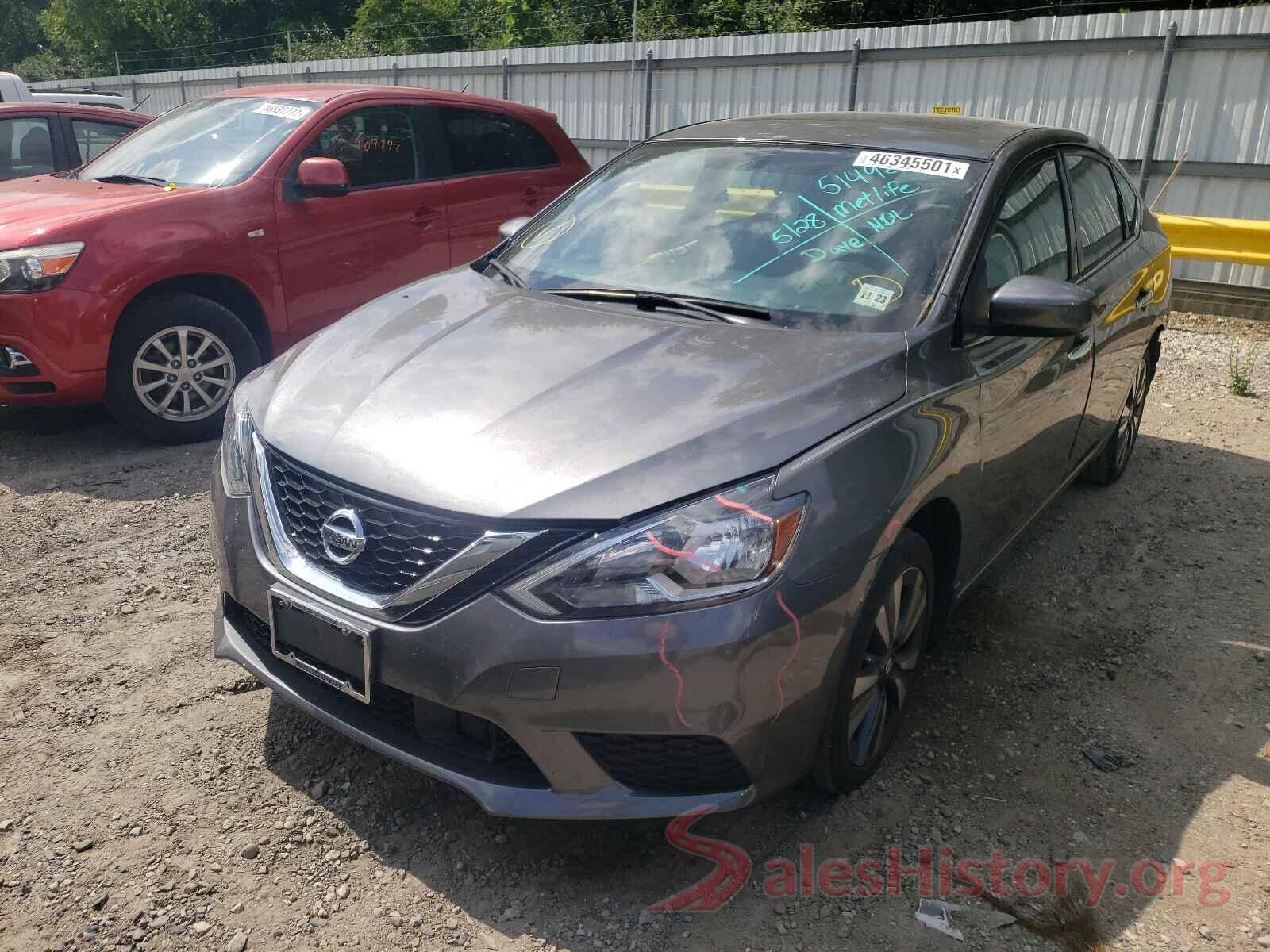 3N1AB7AP9KY225435 2019 NISSAN SENTRA