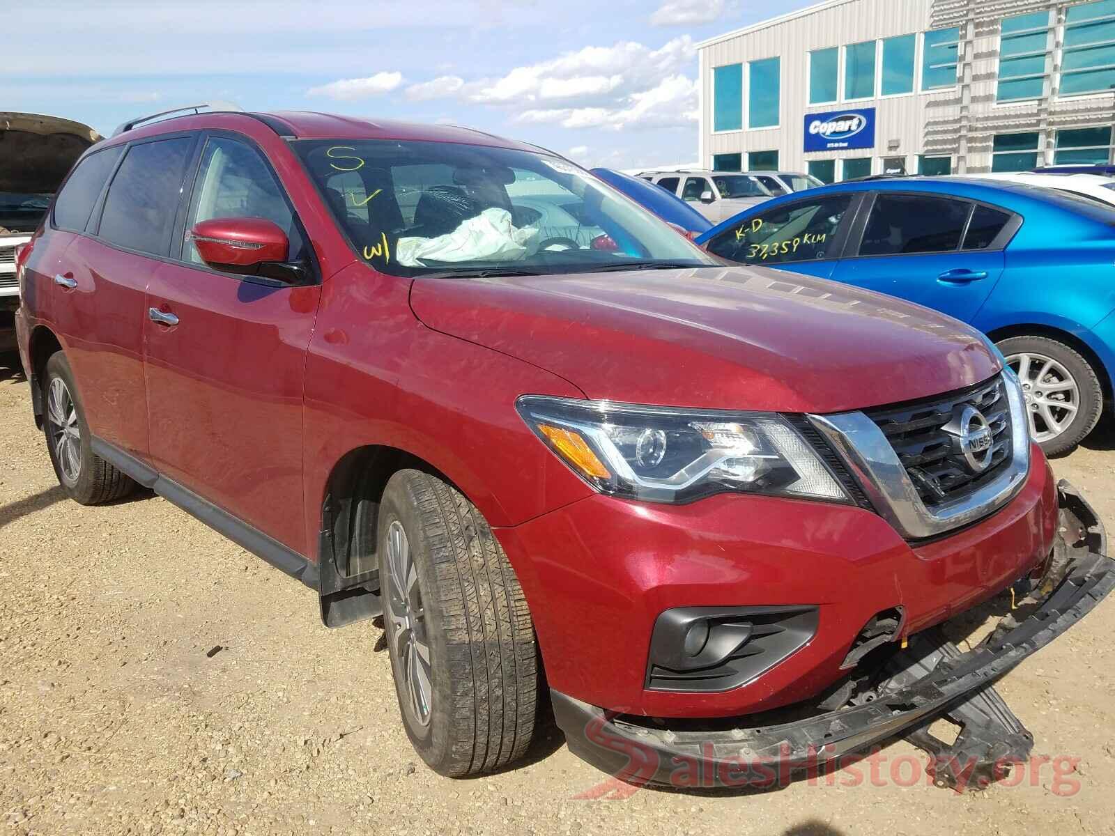 5N1DR2MM0HC645737 2017 NISSAN PATHFINDER