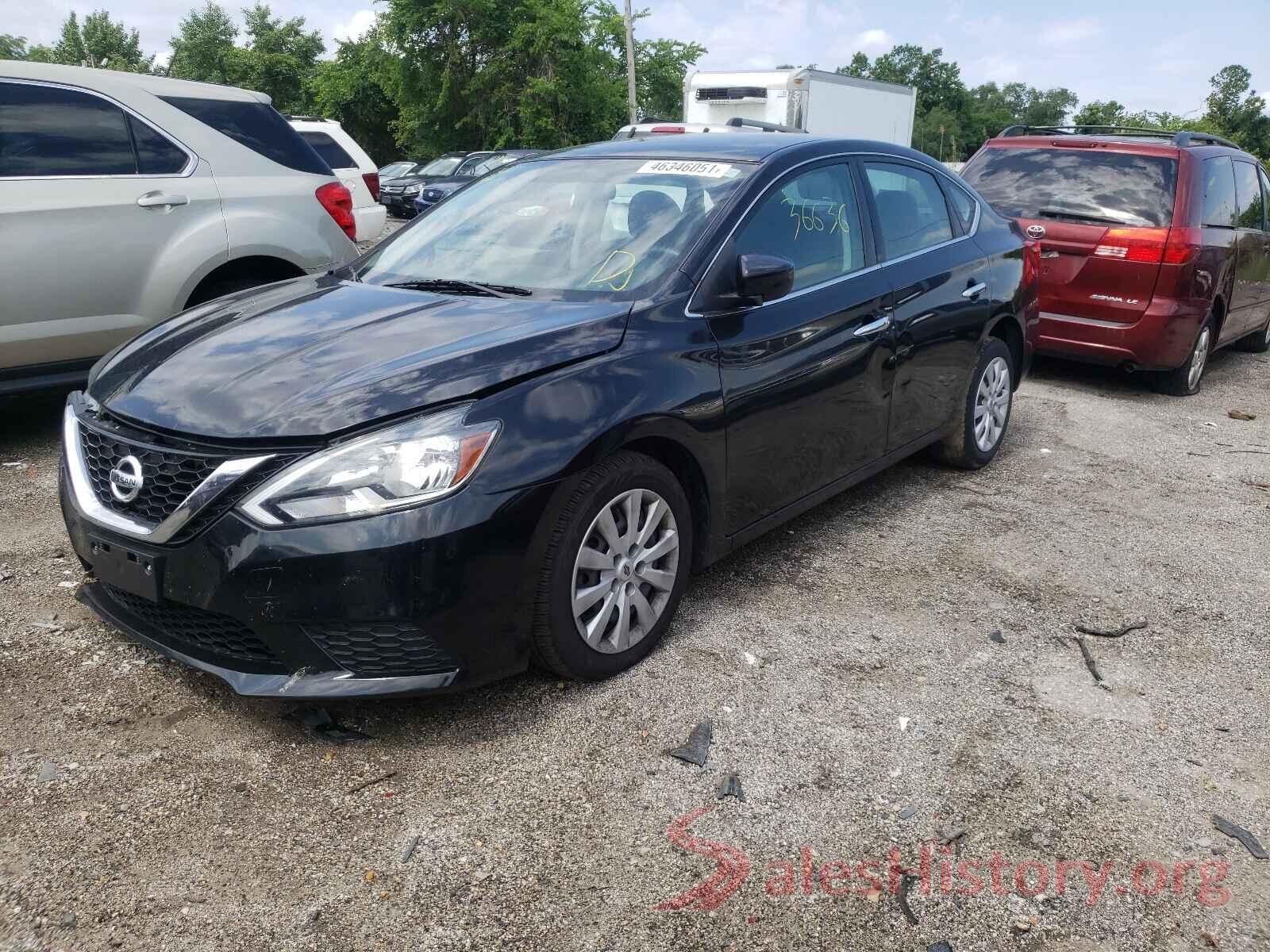 3N1AB7AP0HY354608 2017 NISSAN SENTRA