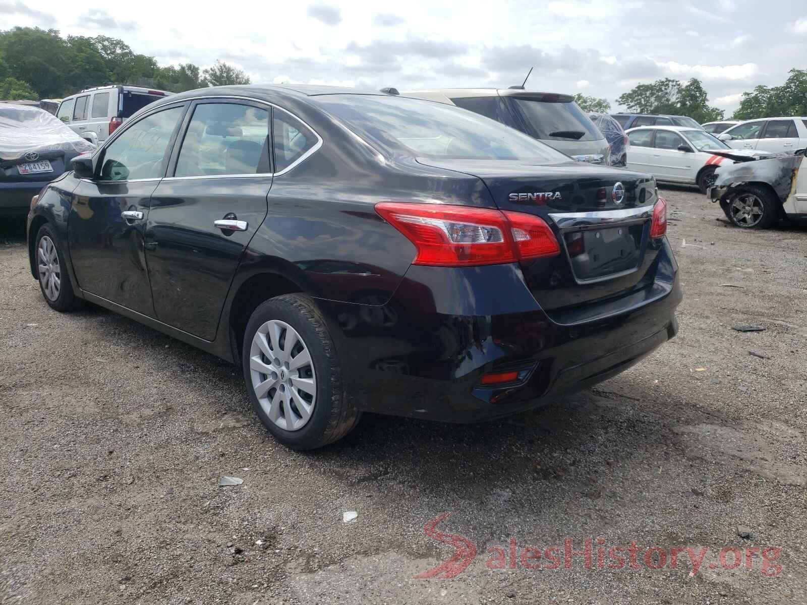 3N1AB7AP0HY354608 2017 NISSAN SENTRA