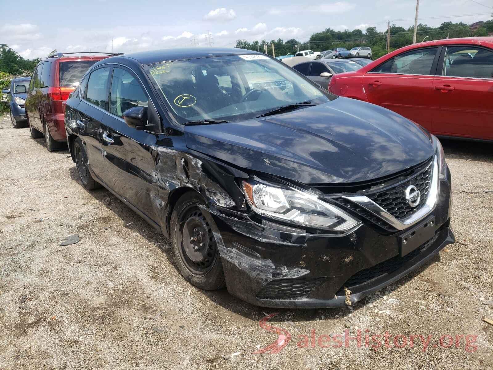 3N1AB7AP0HY354608 2017 NISSAN SENTRA