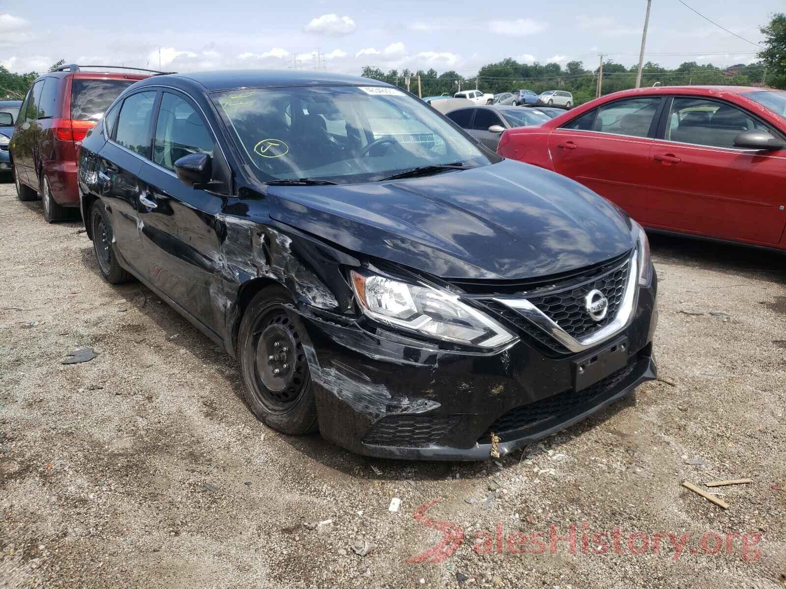 3N1AB7AP0HY354608 2017 NISSAN SENTRA