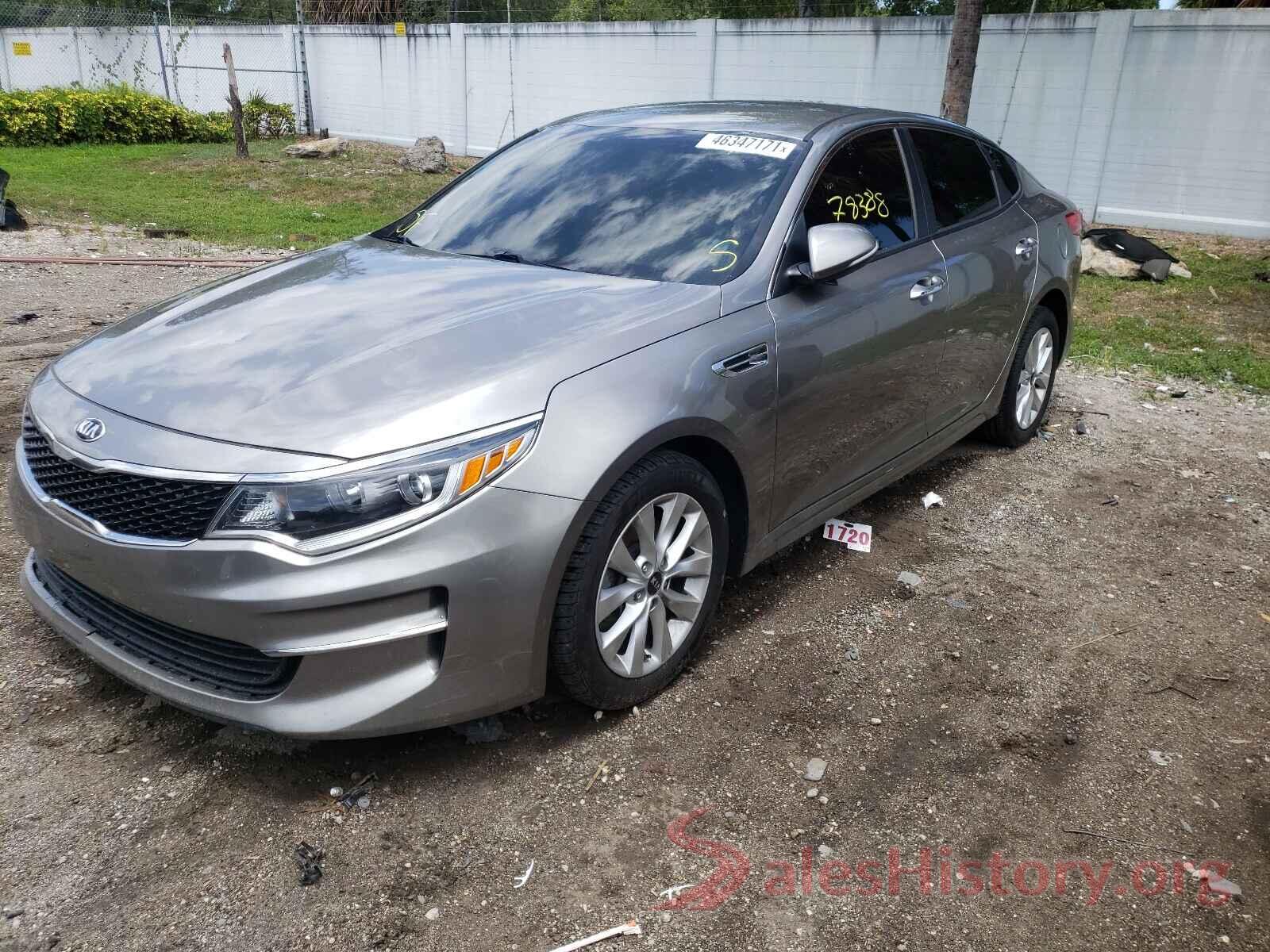 5XXGT4L37GG076570 2016 KIA OPTIMA