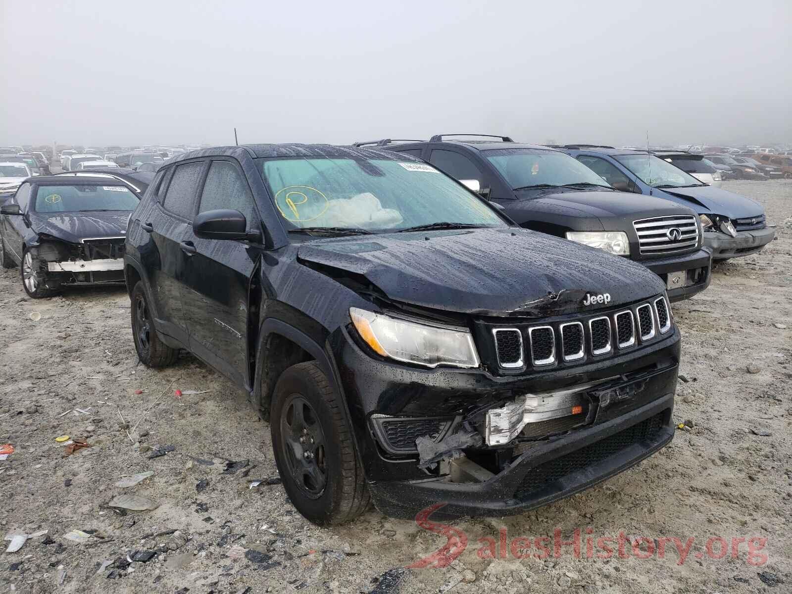 3C4NJDAB7KT778151 2019 JEEP COMPASS