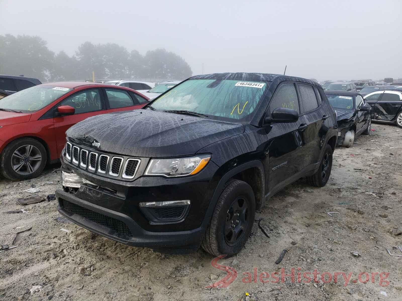 3C4NJDAB7KT778151 2019 JEEP COMPASS