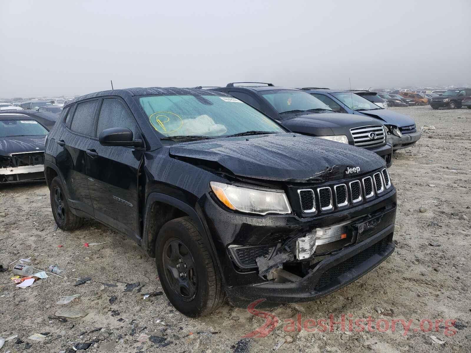 3C4NJDAB7KT778151 2019 JEEP COMPASS