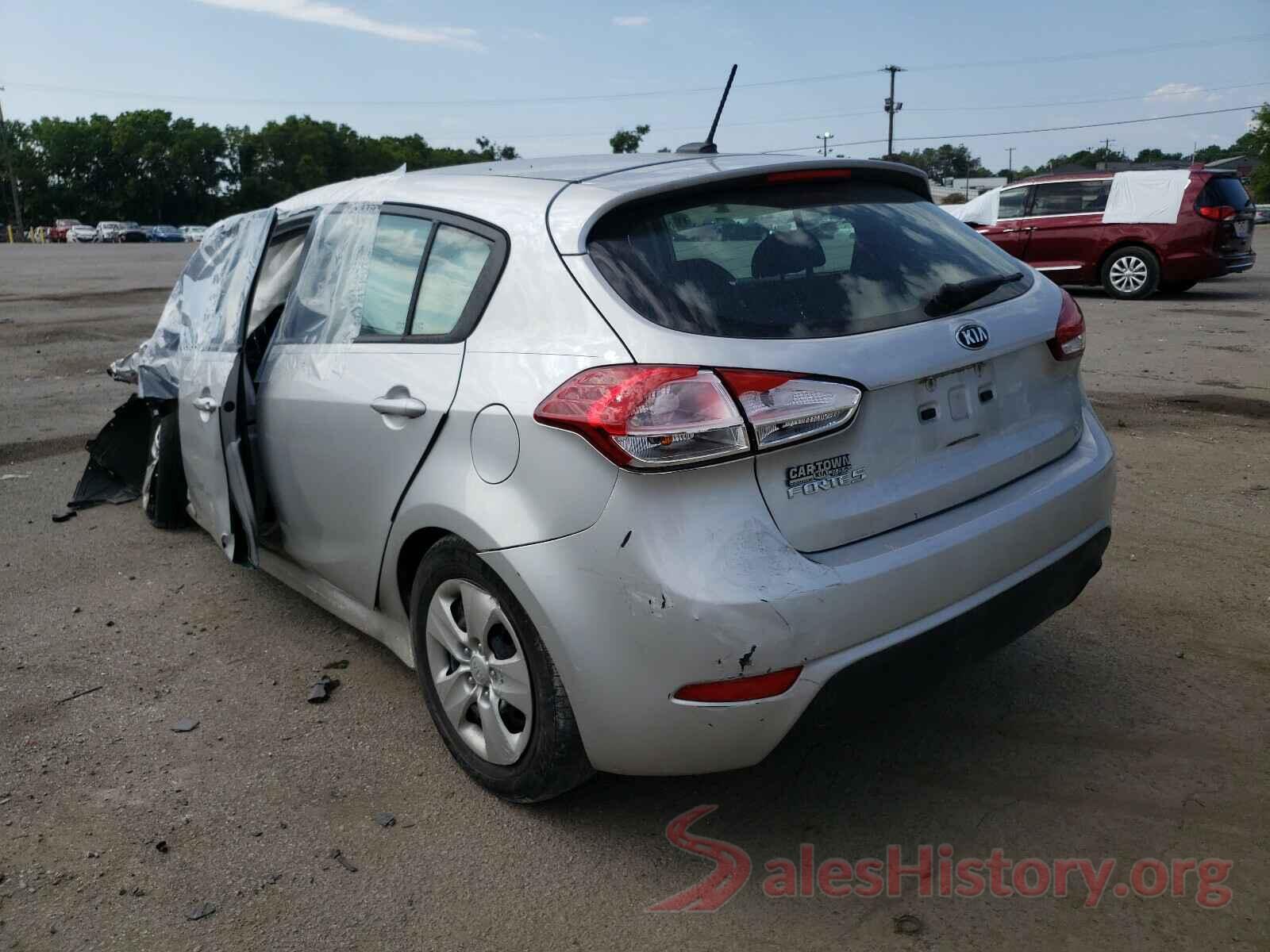 KNAFK5A82H5671395 2017 KIA FORTE