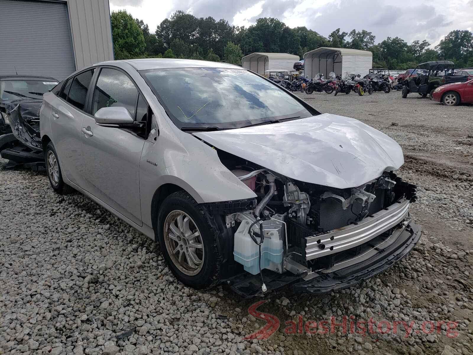 JTDKARFU0K3099540 2019 TOYOTA PRIUS