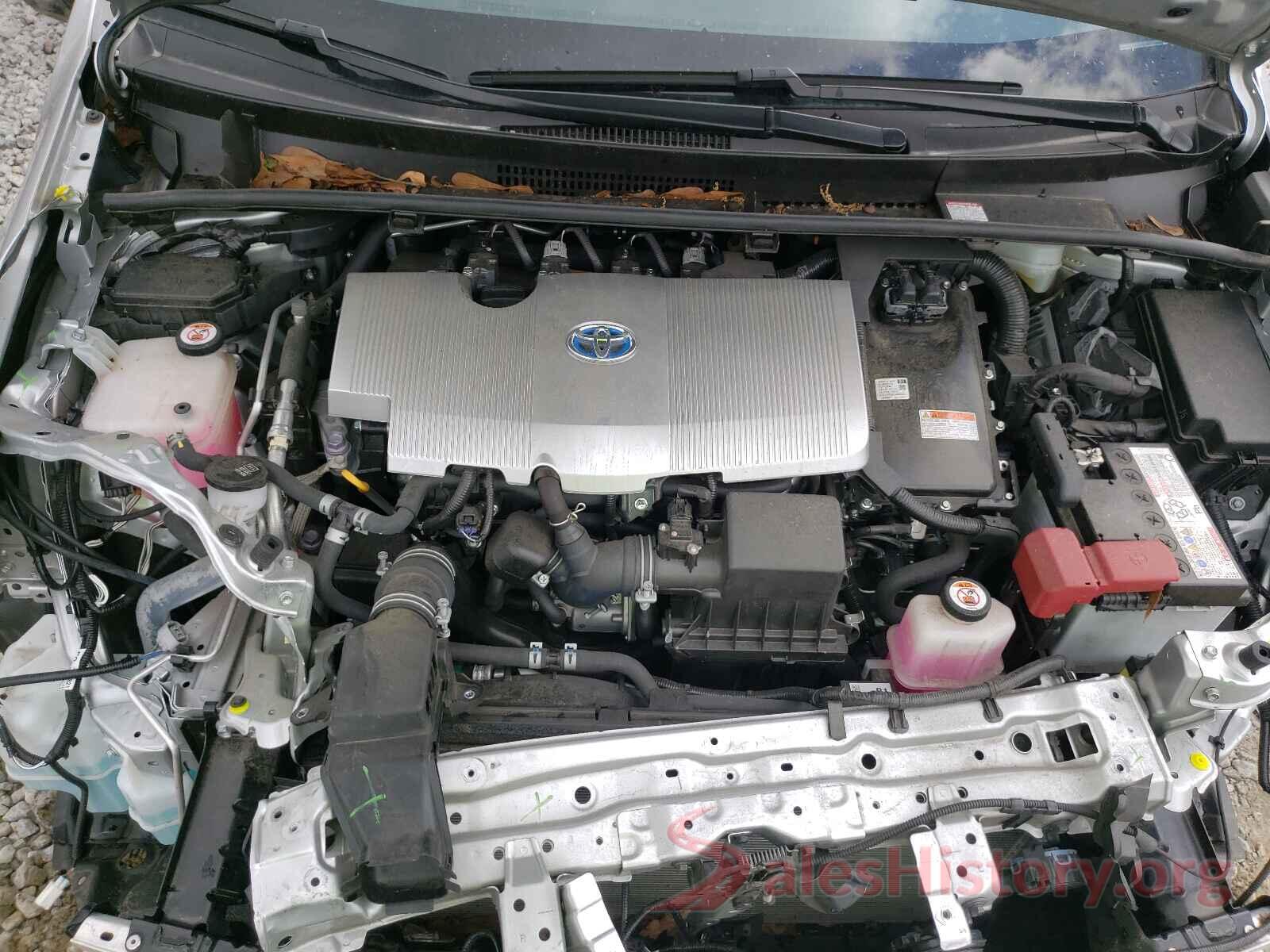 JTDKARFU0K3099540 2019 TOYOTA PRIUS