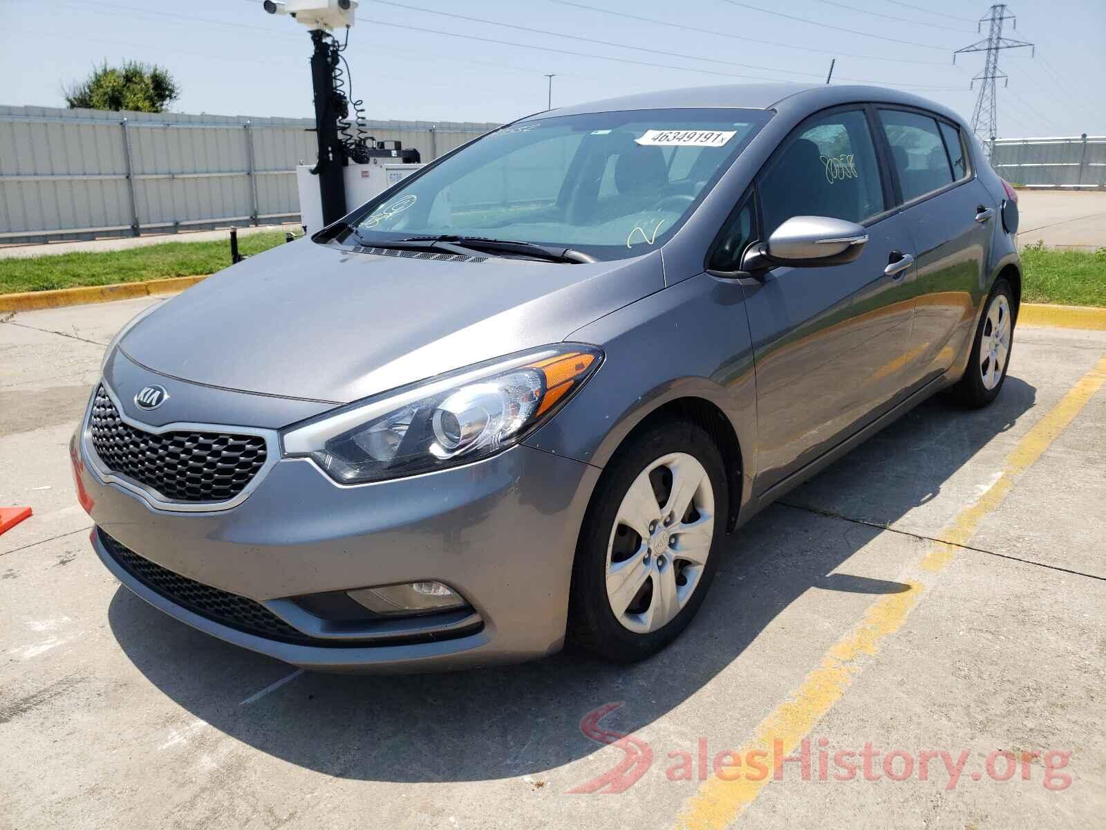 KNAFK5A89G5647352 2016 KIA FORTE