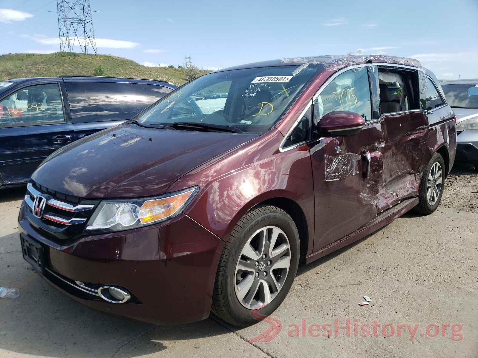 5FNRL5H90GB125557 2016 HONDA ODYSSEY