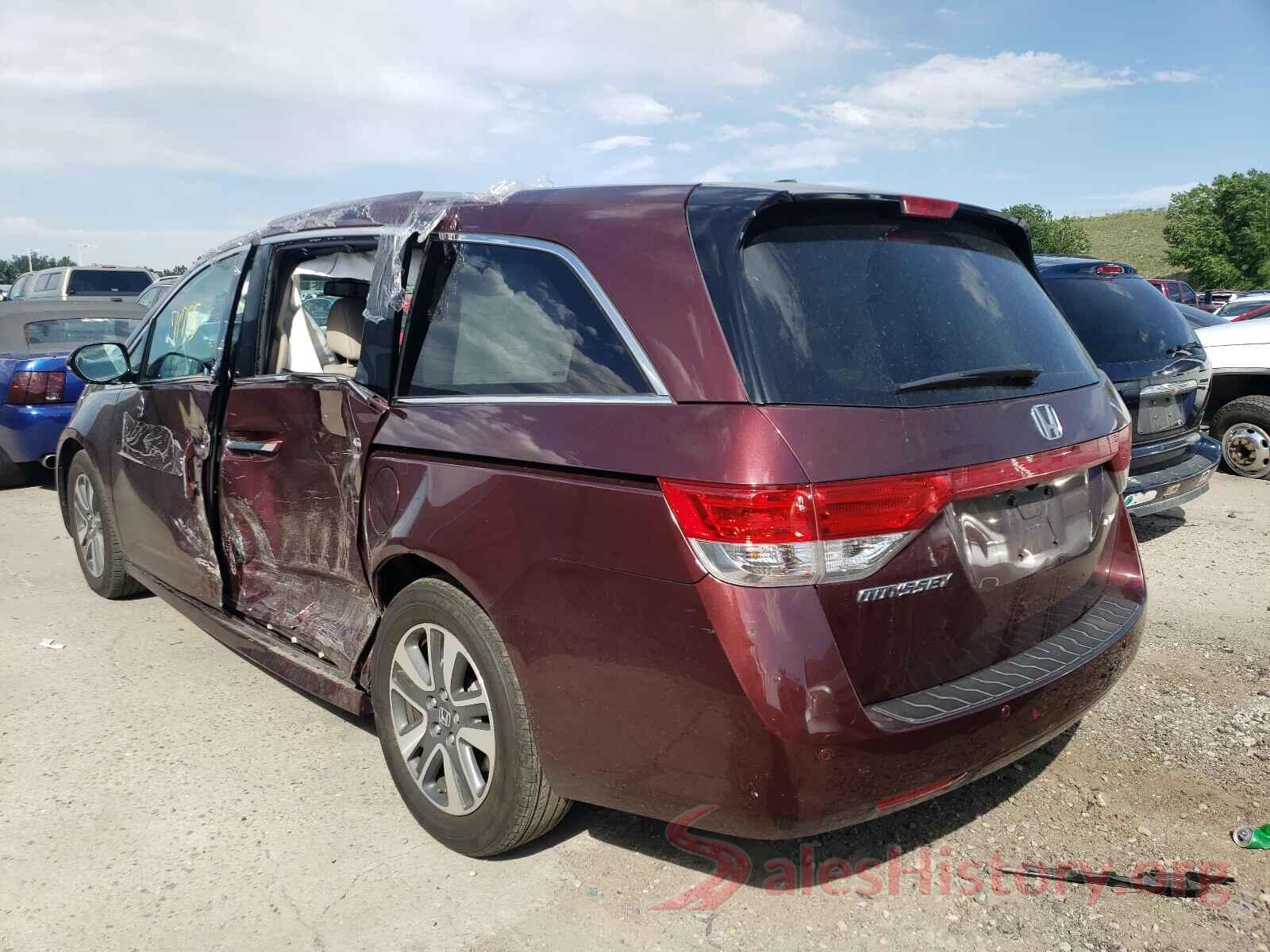 5FNRL5H90GB125557 2016 HONDA ODYSSEY