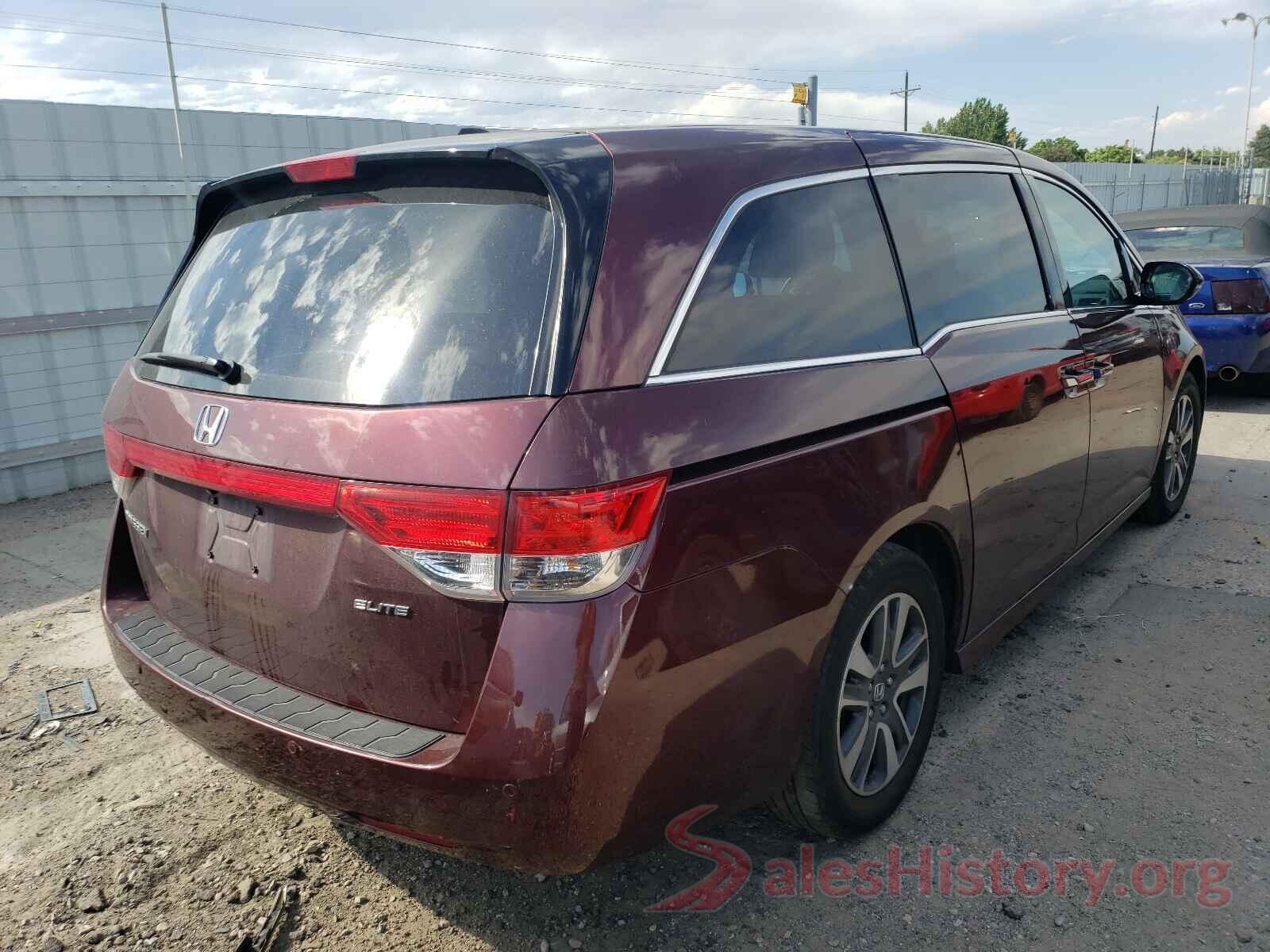 5FNRL5H90GB125557 2016 HONDA ODYSSEY