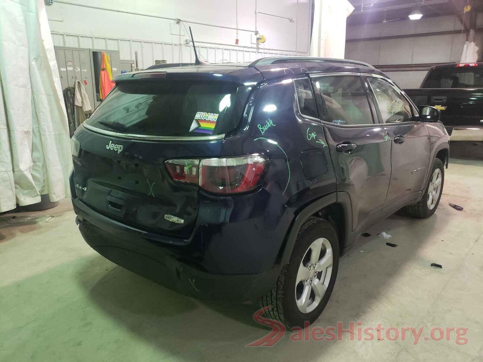 3C4NJDBB7LT148727 2020 JEEP COMPASS