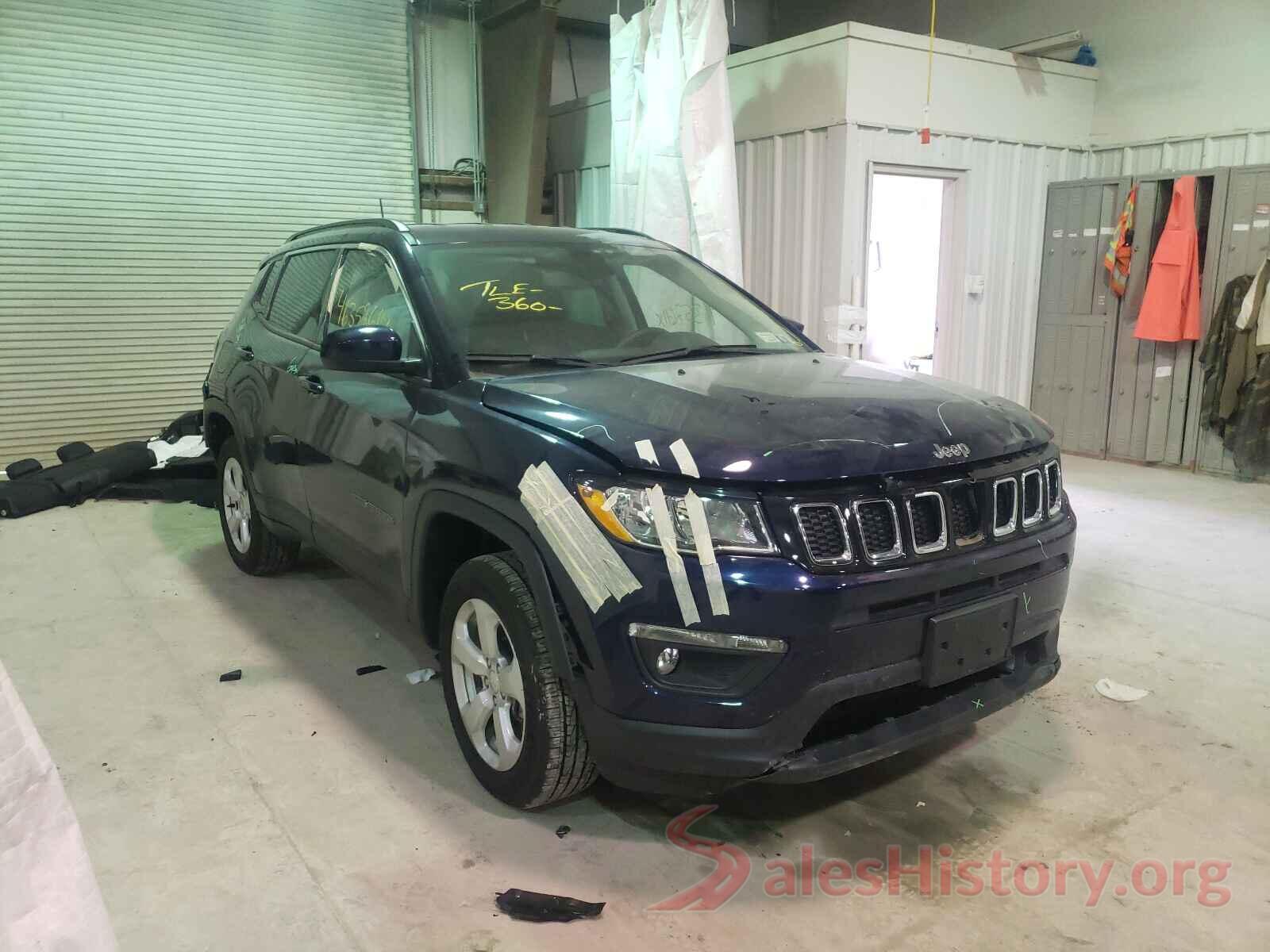 3C4NJDBB7LT148727 2020 JEEP COMPASS