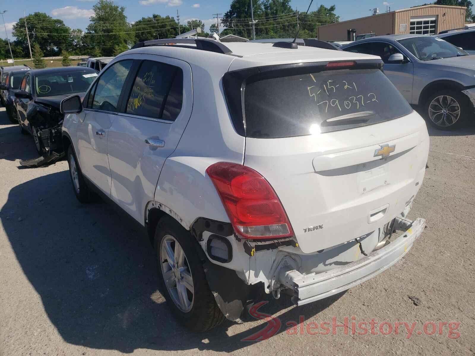 3GNCJLSB4HL266413 2017 CHEVROLET TRAX